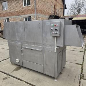 Туннельная мойка ящиков дизельная